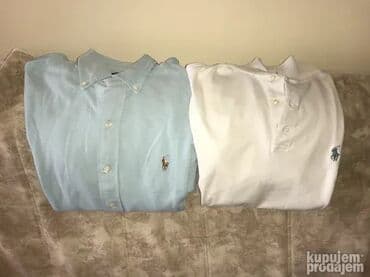 Other: Shirt Long sleeves, M, Ralph Lauren, color - Light blue, Cotton — 1