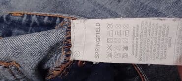 pantalone elipsa: Ženske farmerke Springfield, br.40, deblji teksas, kraći model, 100% — 6