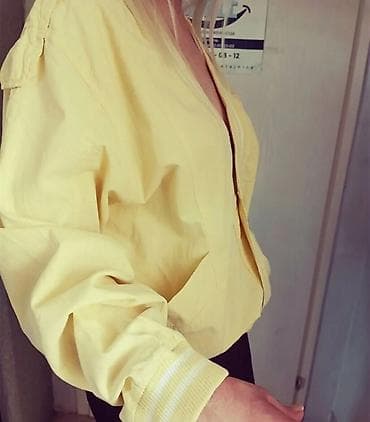 kaput kasmir: Ženska lagana jakna/blejzer – žuta - Boja: pastelno žuta - Kroj — 2