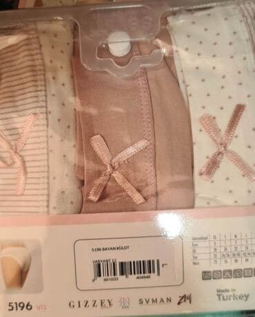 zenske gace: Pak 3 kom
1700 din — 2