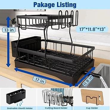 korpe za voce: Ocedjivac za sudove
Novo
Cena: 2800 din — 10