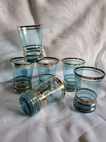 nespresso soljice za kafu: Case nove Bohemija kristal iz 70ih. za zestoko pice. Komada. 6 — 9
