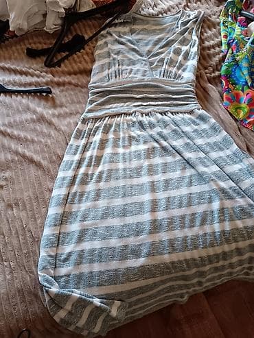 Suknje: Ženska odeća – set suknji i haljina cena za sve - Crno-bela A-linija — 5