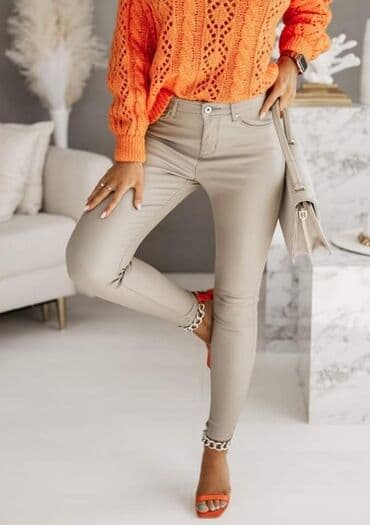 pantalone za punije: ⬆️⬆️⬆️ pantlone od eko koze sa elastinom za vitkiji i puniji stas u — 10