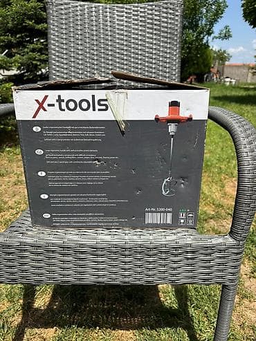 cnc ruma: X-tools Rührwerk / Handmixer EV 40 – građevinski mešač boja, maltera i — 2