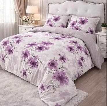 Kućna hemija i proizvodi za kuću: Luksuzni setovi posteljine – moderni 3D i floralni dizajni Opis: - — 4