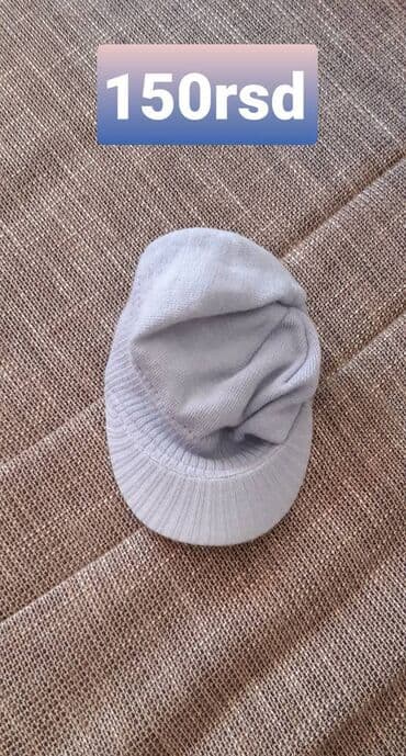 rolke rs: Pletene beanie kapa – svetlosiva - Materijal: mekano, elastično — 1