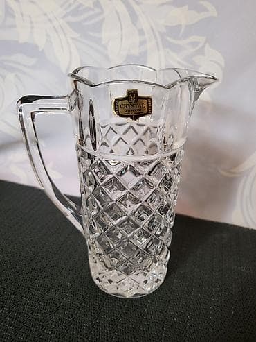 Tableware: Bokal nov Zajecar kristal,led kristal 70te. Bokal je nov,sve na — 5