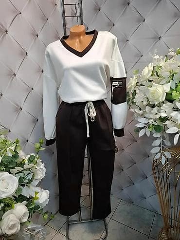 prsluk s: Ženski komplet trenerke – više modela i boja - Dvodijelni set: gornji — 3