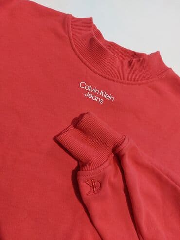 Women's Clothing: Calvin Klein, M, Single-colored, color - Red — 2