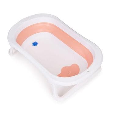 Sklopiva kadica za bebe sa odvodom – EcoToys, pink (Šifra proizvoda