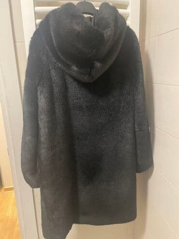 Swimsuits: S, With lining, Faux fur, color - Black — 2