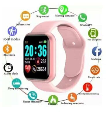 oksfordice sa platformom: Smart watch, Unisex — 1