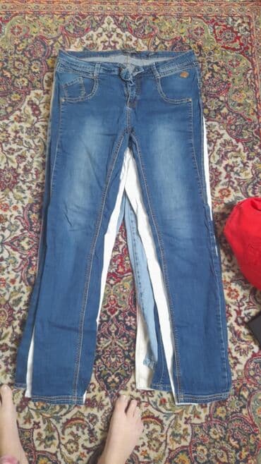 zenski kais za farmerke: Komplet ženske pantalone/džins – više boja i brendova cene su 3 kom — 7