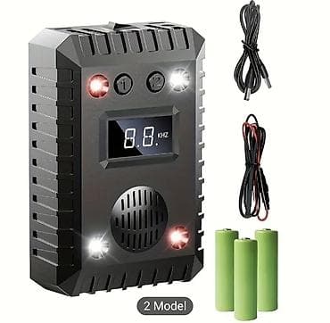 brusilica na baterije: Ultrazvučni rasterivač glodara – set od 1 komada - Prenosni uređaji — 7