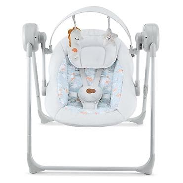 Kinderkraft stolica za ljuljanje SWINGEE grey (šifra: KBSWIN00GRY)