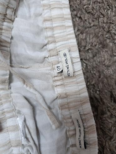 tom tailor leskovac: TOM TAILOR ženske pantalone od lana, veličina 40. - Materijal: lan — 3