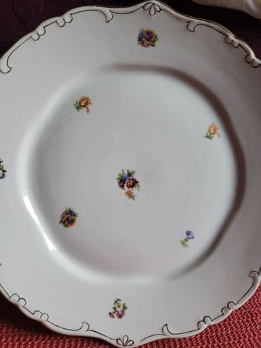 swarovski kristali cena: Tanjir Hollohaza iz 1949 do 1970.godine. madjarski porcelan za — 2