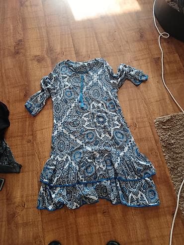 Muška odeća: Ženske haljine – 2 modela 1) Haljina sa zebra printom - Crno-beli — 2