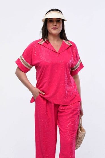 ženski kompleti za punije: ***Hit kompleti za punije dame cena 3600 Pamuk viskoza elastin Siri — 2