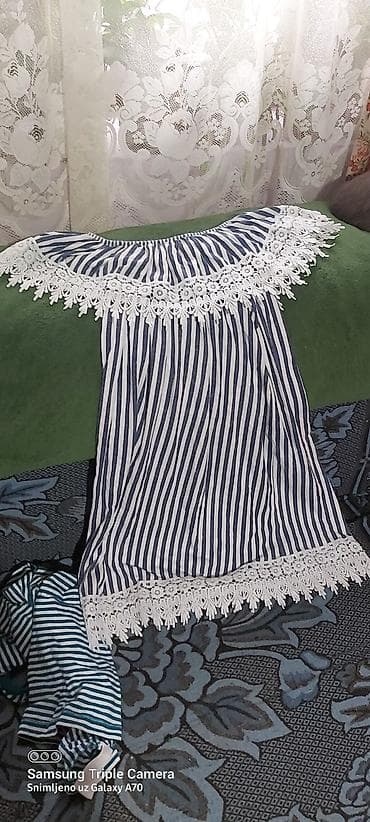 waikiki decija garderoba: Lot haljinica za devojčice – 4 komada 1) Roze pamučna haljinica sa — 3