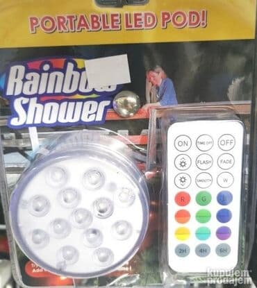 led rasveta nis: RGB led lampa sa daljinskim
1099 dinara — 1