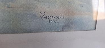 ikea step deke: Umetnička dela – dva originalna rada u ramu 1) Ulje/akril na platnu — 6