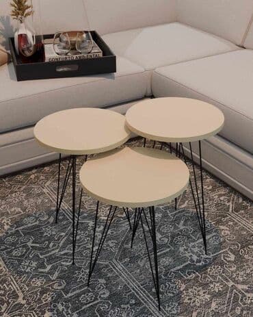 klub sto dimenzije: ✨ Set Stočića “Gold” 3/1 Cena: 5500 RSD Unesite luksuznu notu u vaš — 2