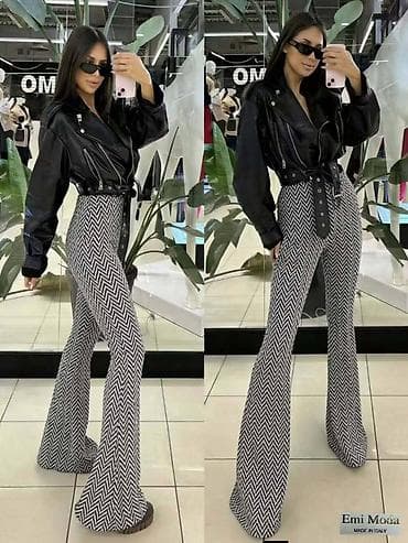 brax pantalone: Ženske pantalone sa visokim strukom i zvonastim nogavicama - Kroj — 8