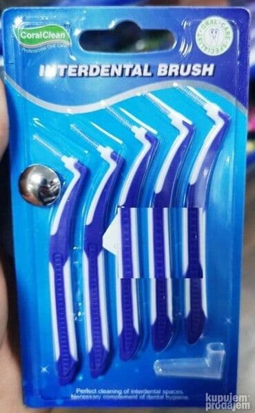 Aparati za negu zuba: Interdentalne četkice za zube. Set 5 komada. Novo, nekorisceno. Ako — 1