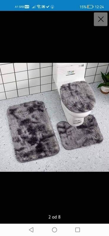 otiraci za kucu: Prostirka za kupatilo, Nepravilni — 3