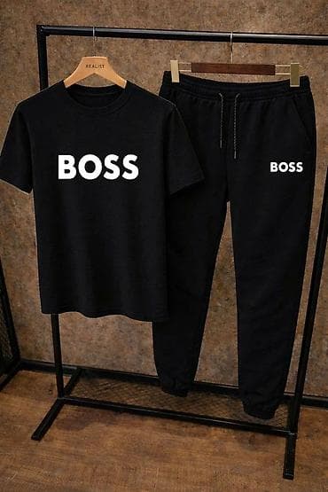 Trenerka Boss, bоја - Crna