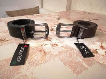 muski set novcanik i kais: Muški, Hugo Boss, Materijal: Koža — 2