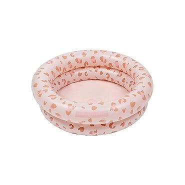 svece za svadbu: Swim Essentials dečiji bazen 60 cm — roze leopard print Kompaktan — 1