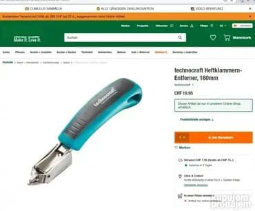 masina za drva: *** AKCIJA *** 1110 Odstranjivač klamerica - MANESMANN; NOVO — 6
