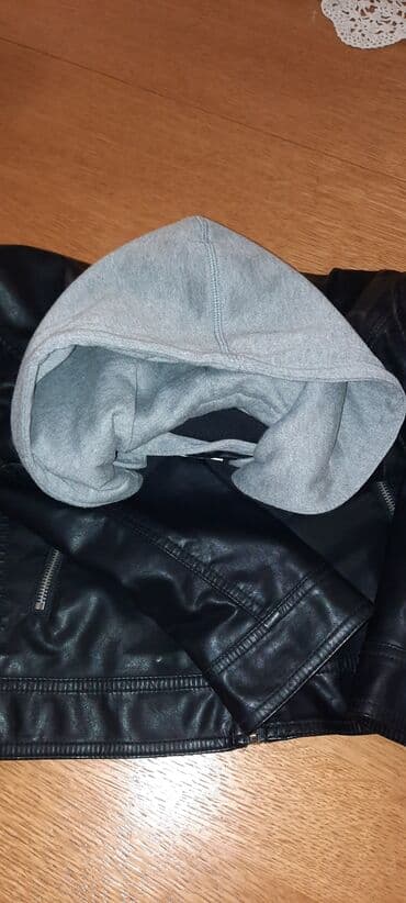 Jackets and Coats: H&M, Leather jacket, 164-170 — 5