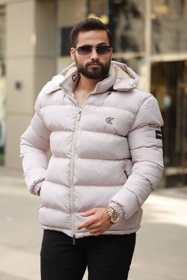 jakna zandarmerije: Zimska jakna 2XL, L, M, Calvin Klein, bоја - Bež — 1