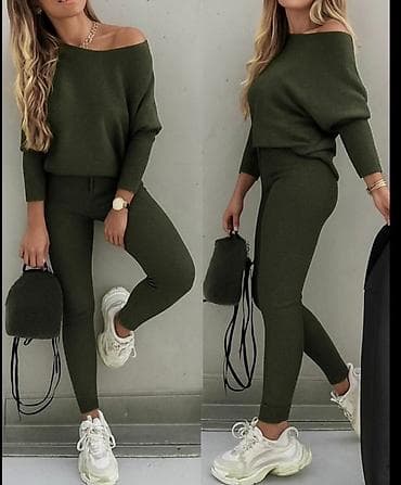 katrin pantalone: 💫Ženski komplet – duks i helanke/jogger pantalone
✅2000 din — 6