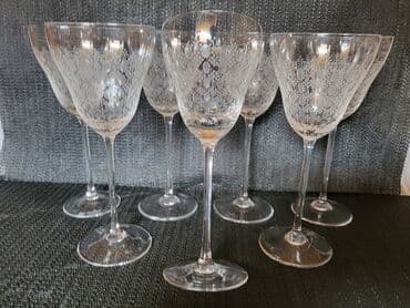 swarovski case za vino cena: Case Rosenthal kristal za vino,rucni rad 70te.godine Nemacka. Case — 11