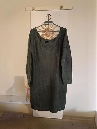 nike gore tex cizme: Pleteni džemper-haljina Evokkko - Model: džemper-haljina sa širom — 1