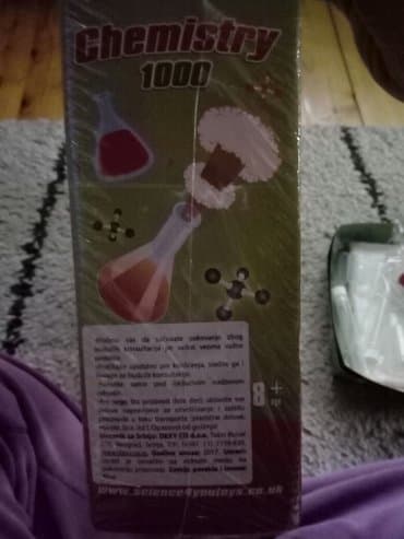kliker master set: Odlican set za hemicara.za uzrast 8+ uslikano je sta sve sadrzi. samo — 3