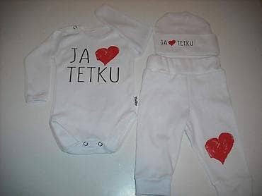 3 delni kompletic Vel 56-62 dvobroj do 3 meseci 68 do 5 meseci 74 do 9