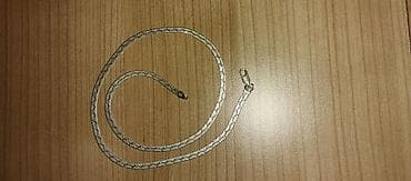 Ogrlica – srebrni ton prodaje se bez priveska. - Elegantan lanac u na lalafo.rs Ogrlica – srebrni ton prodaje se bez priveska. - Elegantan lanac u