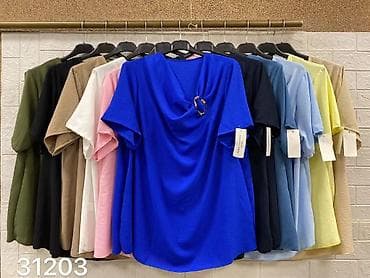 elegantne ravne sandale: Ženska bluza sa ukrasnom broš-kopčom Univerzalna veličina odgovara od — 4