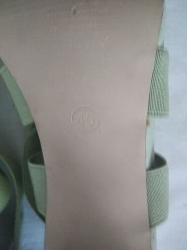 kozne mokasine sa debelim djonom: Sandals, Miss Sixty, 40 — 12
