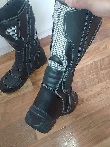 patike 36 broj: Sportske moto čizme – visoki model - Materijal: kombinacija — 4