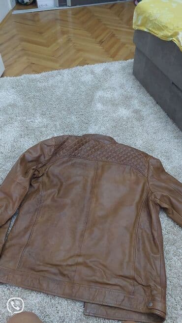 levis jakne muske: Muska kozna jakna 2/3Xl u braon boji od kvalitetne koze. Bez — 1