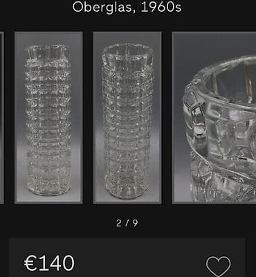 bagat jadranka 1: Vaza kristal,led kristal Austrija 1960te.god. Vaza kristal,led — 2
