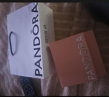 srebrni nakit novi sad: Pandora narukvica sa privescima (original ambalaža uključena) - — 1