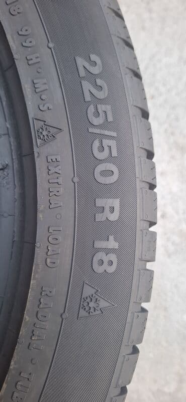 Tuning oprema: 225 50 R18 Continetal. Prodajem 2kom polovne zimske auto gume — 6
